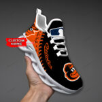 Baltimore Orioles Custom Name Max Soul Shoes MSS-O9D6