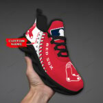 Boston Red Sox Custom Name Max Soul Shoes MSS-N3Y7