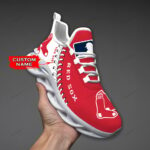 Boston Red Sox Custom Name Max Soul Shoes MSS-N3Y7