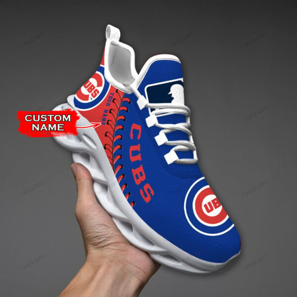 Chicago Cubs Custom Name Max Soul Shoes MSS-O4W3