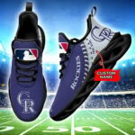 Colorado Rockies Custom Name Max Soul Shoes MSS-I8N4