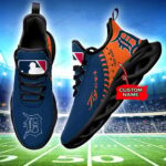 Detroit Tigers Custom Name Max Soul Shoes MSS-Y2A9