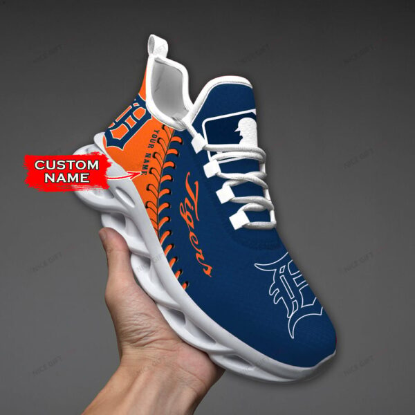 Detroit Tigers Custom Name Max Soul Shoes MSS-Y2A9