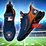 Houston Astros Custom Name Max Soul Shoes MSS-H7D9