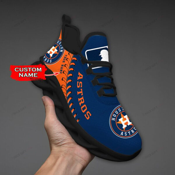 Houston Astros Custom Name Max Soul Shoes MSS-H7D9