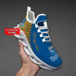 Kansas City Royals Custom Name Max Soul Shoes MSS-I6K8