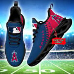 Los Angeles Angels Custom Name Max Soul Shoes MSS-X9W5