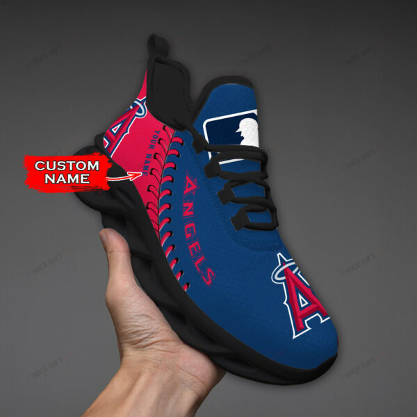 Los Angeles Angels Custom Name Max Soul Shoes MSS-X9W5