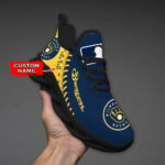 Milwaukee Brewers Custom Name Max Soul Shoes MSS-F9O8