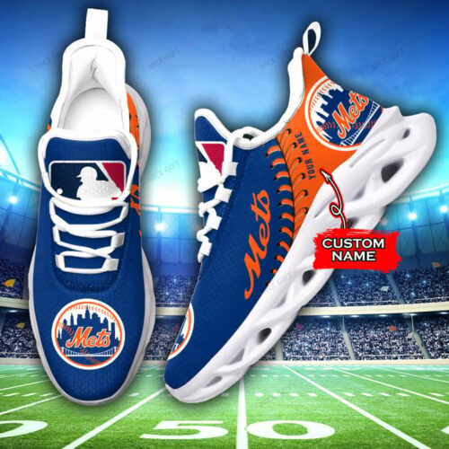 New York Mets Custom Name Max Soul Shoes MSS-R7Y5