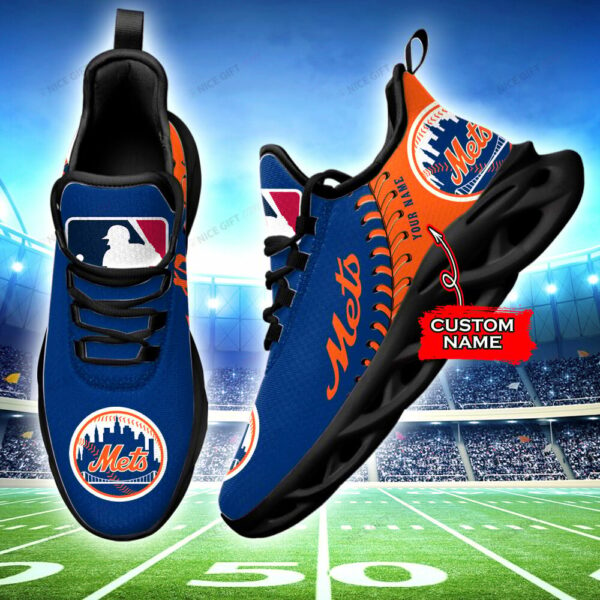 New York Mets Custom Name Max Soul Shoes MSS-R7Y5