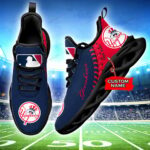 New York Yankees Custom Name Max Soul Shoes MSS-F8M9