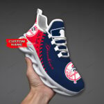 New York Yankees Custom Name Max Soul Shoes MSS-F8M9