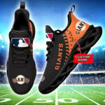 San Francisco Giants Custom Name Max Soul Shoes MSS-X0U2