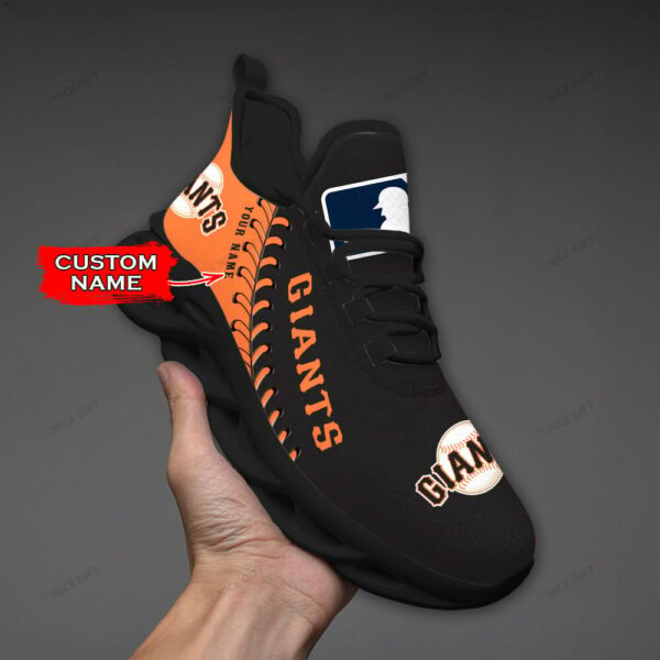 San Francisco Giants Custom Name Max Soul Shoes MSS-X0U2