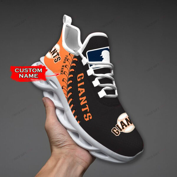 San Francisco Giants Custom Name Max Soul Shoes MSS-X0U2