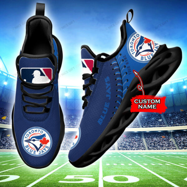 Toronto Blue Jays Custom Name Max Soul Shoes MSS-L2M3