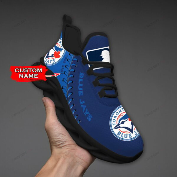 Toronto Blue Jays Custom Name Max Soul Shoes MSS-L2M3