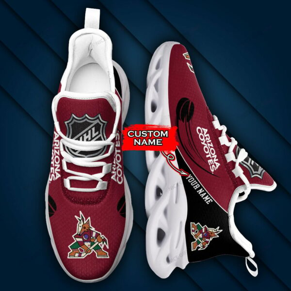 Arizona Coyotes Custom Name Max Soul Shoes MSS-G2K2