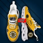 Boston Bruins Custom Name Max Soul Shoes MSS-G9J5