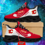 Calgary Flames Custom Name Max Soul Shoes MSS-Z0B6