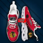 Chicago Blackhawks Custom Name Max Soul Shoes MSS-U2R8