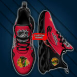 Chicago Blackhawks Custom Name Max Soul Shoes MSS-U2R8