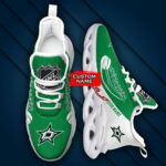 Dallas Stars Custom Name Max Soul Shoes MSS-Q6L0