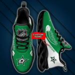 Dallas Stars Custom Name Max Soul Shoes MSS-Q6L0