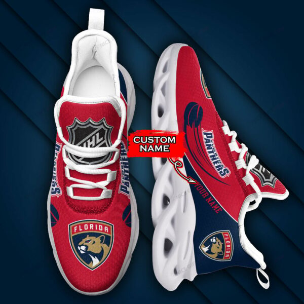 Florida Panthers Custom Name Max Soul Shoes MSS-L8W9