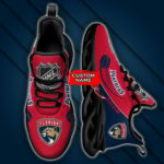 Florida Panthers Custom Name Max Soul Shoes MSS-L8W9