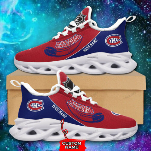 Montreal Canadiens Custom Name Max Soul Shoes MSS-P2K0