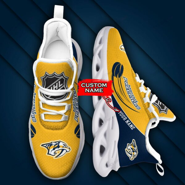 Nashville Predators Custom Name Max Soul Shoes MSS-U7M8