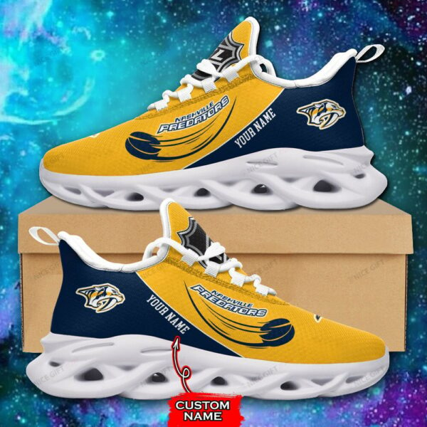 Nashville Predators Custom Name Max Soul Shoes MSS-U7M8