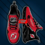 New Jersey Devils Custom Name Max Soul Shoes MSS-K4K3