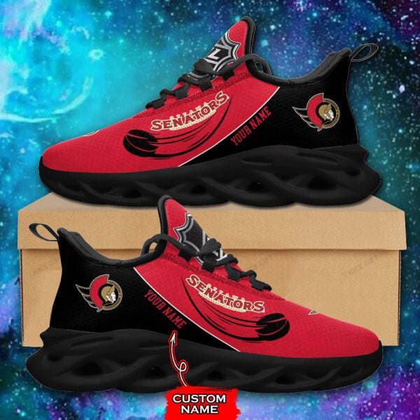 Ottawa Senators Custom Name Max Soul Shoes MSS-Z3J5