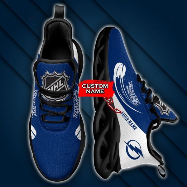 Tampa Bay Lightning Custom Name Max Soul Shoes MSS-A4R6