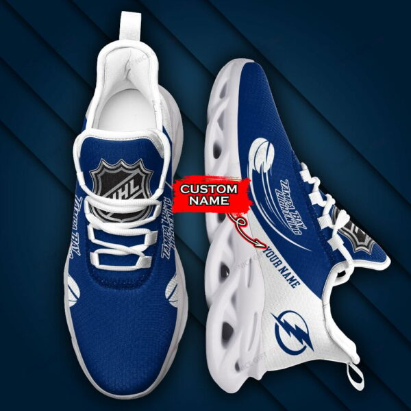 Tampa Bay Lightning Custom Name Max Soul Shoes MSS-A4R6