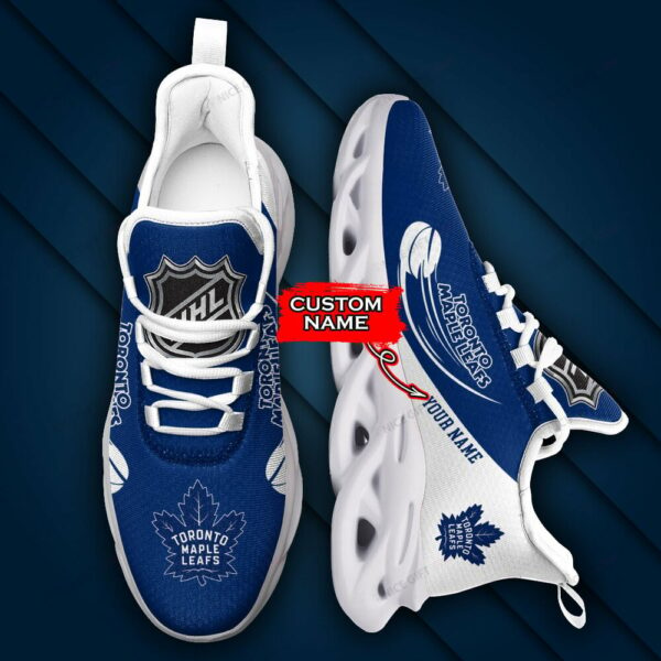 Toronto Maple Leafs Custom Name Max Soul Shoes MSS-A3E2