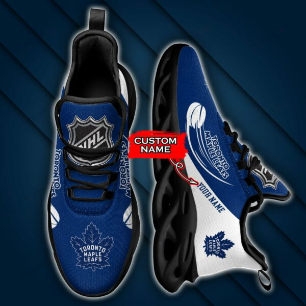 Toronto Maple Leafs Custom Name Max Soul Shoes MSS-A3E2