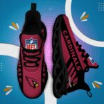 Arizona Cardinals Custom Name Max Soul Shoes