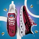 Arizona Cardinals Custom Name Max Soul Shoes