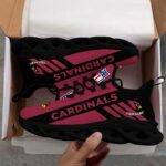 Arizona Cardinals Custom Name Max Soul Shoes