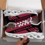 Arizona Cardinals Custom Name Max Soul Shoes