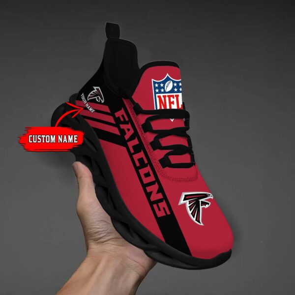 Atlanta Falcons Custom Name Max Soul Shoes