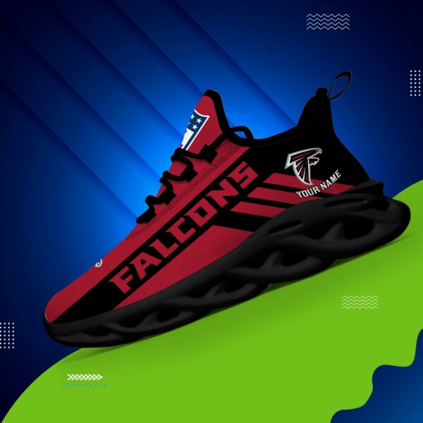 Atlanta Falcons Custom Name Max Soul Shoes