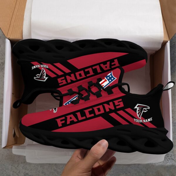 Atlanta Falcons Custom Name Max Soul Shoes