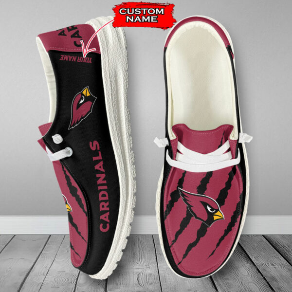 Arizona Cardinals Scratch Hey Dude Shoes -  Moccasin Slipper