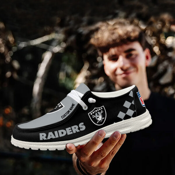 Las Vegas Raiders Caro Hey Dudes Sliper