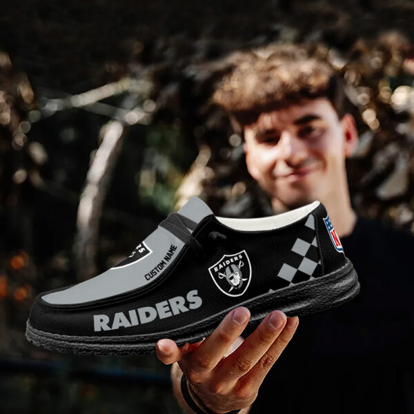 Las Vegas Raiders Caro Hey Dudes Sliper